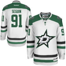 Youth Stars #91 Tyler Seguin White Premier Away Jersey