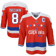 Youth Washington Capitals #8 Alex Ovechkin Red Throwback Jersey