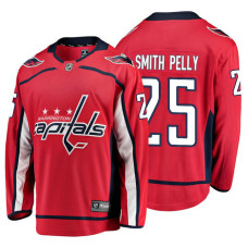 Youth Washington Capitals #25 Devante Smith-Pelly Red Home Breakaway Player Jersey