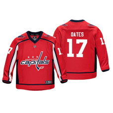 Youth Washington Capitals Adam Oates #17 Red Replica Player Home Jersey