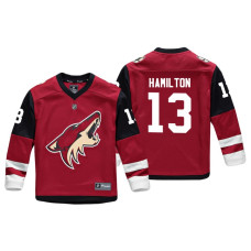 Youth Arizona Coyotes Freddie Hamilton #13 Red Replica Player Home Jersey