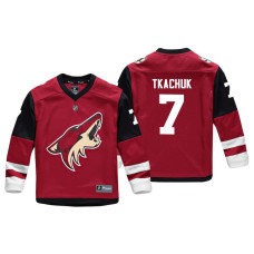 Youth Arizona Coyotes Keith Tkachuk #7 Red Replica Player Home Jersey