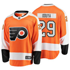 Youth Philadelphia Flyers #29 Johnny Oduya Orange Home Breakaway Player Jersey