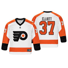 Youth Philadelphia Flyers Brian Elliott #37 Black Replica Player Fanatics Branded Jersey