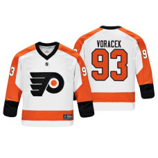 Youth Philadelphia Flyers Jakub Voracek #93 Black Replica Player Fanatics Branded Jersey