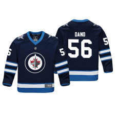 Youth Winnipeg Jets Marko Dano #56 Navy Replica Player Home Jersey