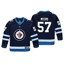 Youth Winnipeg Jets Tyler Myers #57 Navy Replica Player Home Jersey