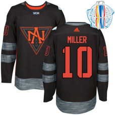 Youth North America Team 2016 World Cup of Hockey #10 J.T. Miller Black Premier Jersey