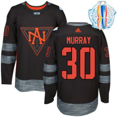 Youth North America Team 2016 World Cup of Hockey #30 Matt Murray Black Premier Jersey