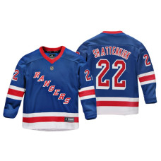 Youth New York Rangers Kevin Shattenkirk #22 Royal Replica Player Home Jersey