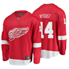 Youth Detroit Red Wings #14 Gustav Nyquist Red Home Breakaway Player Jersey