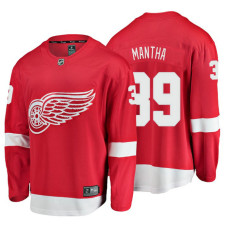 Youth Detroit Red Wings #39 Anthony Mantha Red Home Breakaway Player Jersey