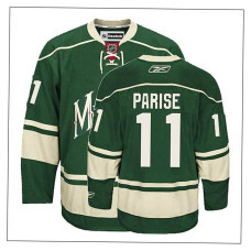 Minnesota Wild Zach Parise #11 Green Alternate Jersey