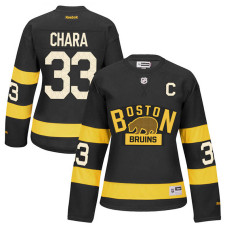 Women's Boston Bruins Zdeno Chara #33 Black 2016 Winter Classic Premier Jersey