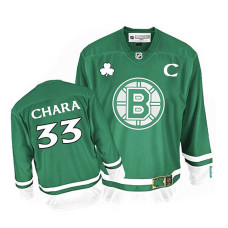 Youth Boston Bruins Zdeno Chara #33 Green St. Patrick's Day Jersey